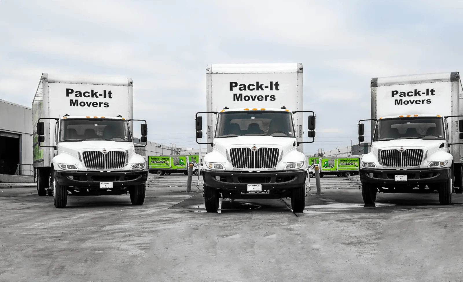 Pack-It Movers truck fleet